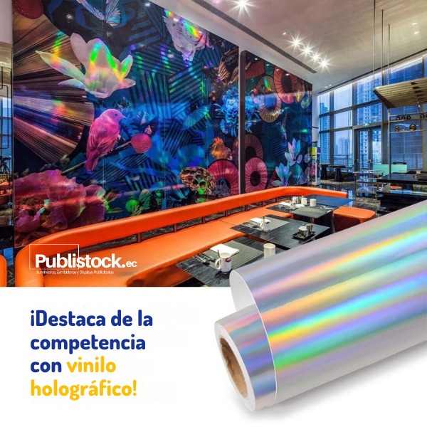 Vinyl Holografico Matte 1,27x50m